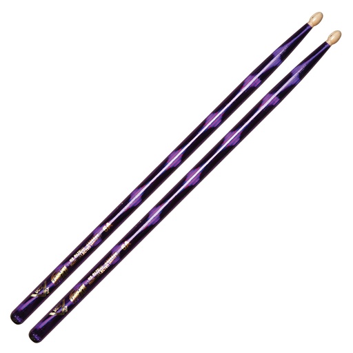[color wrap drumsticks] Vater Bacchette 5A Viola